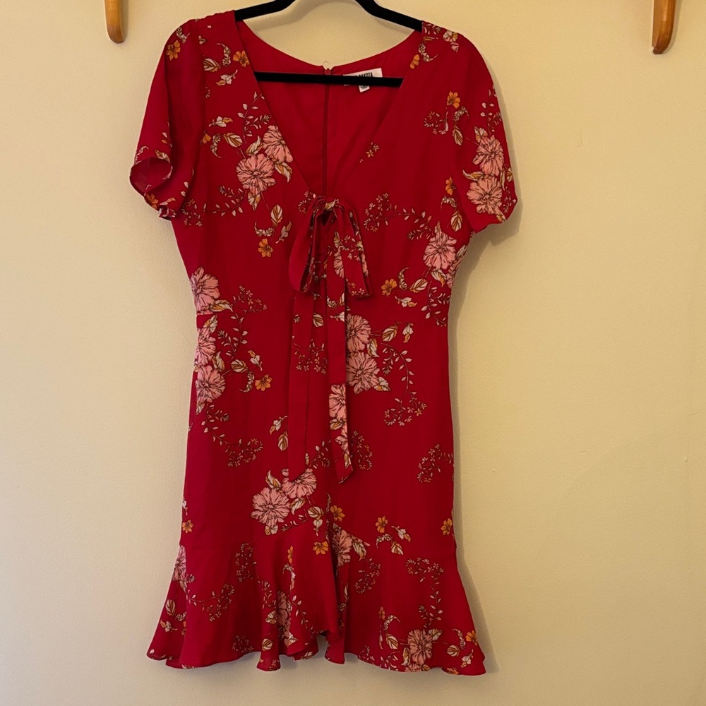 BB Dakota Vibrant Red Dress